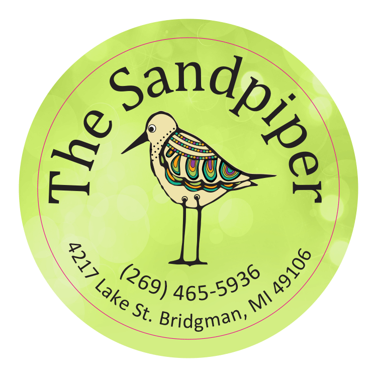 The Sandpiper/Hoof-To-Hanger Fiber Mill Logo